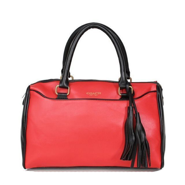 Coach Legacy Haley Medium Red Satchels AET - Click Image to Close