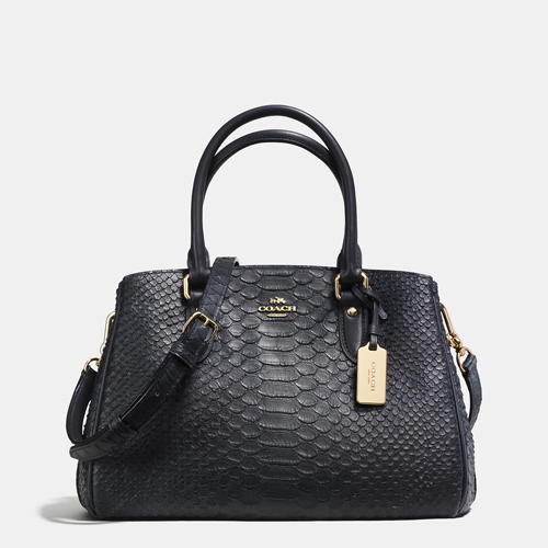 Coach Outlet Mini Empire Carryall In Stamped Snakeskin Leather - Click Image to Close