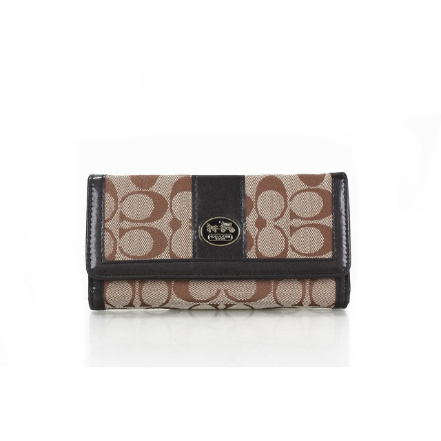 Coach Envelope in Signature Small Apricot Wallets FFE - Click Image to Close
