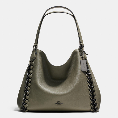 Coach Outlet Edie Shoulder Bag With Large Whiplash - Click Image to Close