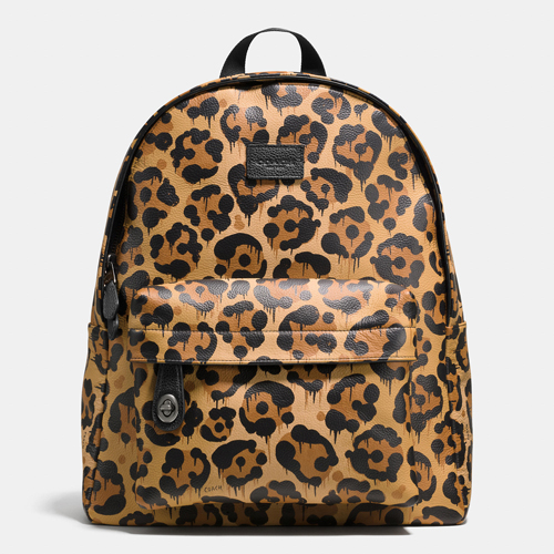 Coach Outlet Small Campus Backpack In Wild Beast Print Leather - Click Image to Close