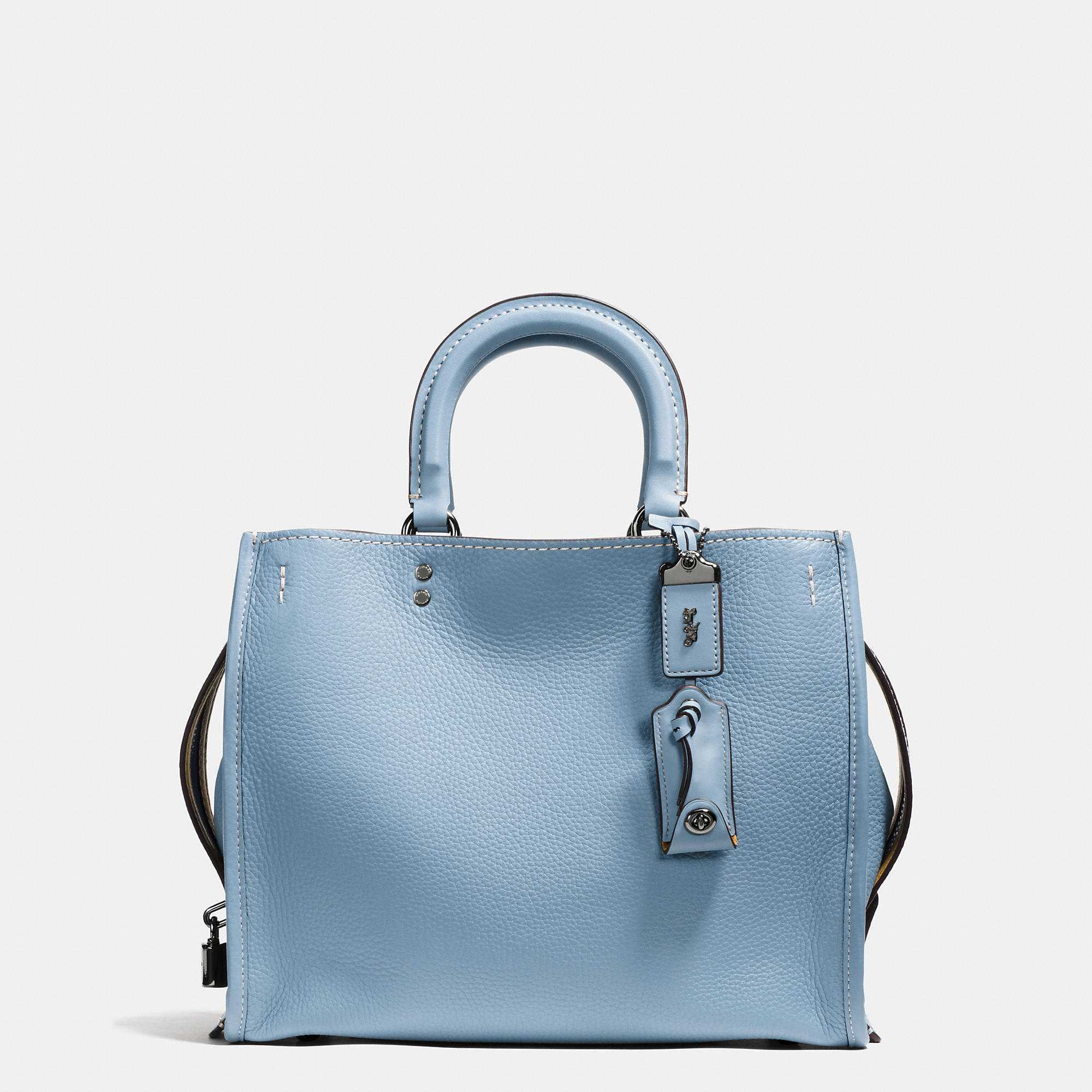 Rogue Bag In Glovetanned Pebble Leather - Click Image to Close